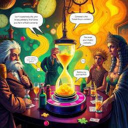 ChronoCocktail: Whose Time Is It Anyway? - Text-based game