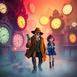 Chronochums: Who's There? - Text-based game