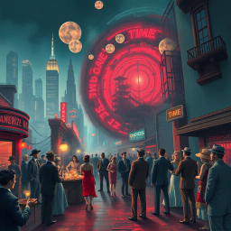 Time-Travelling Adventure text games