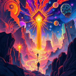 Spectrum Wars: Which Dimension Is It Anyway? - Text-based game