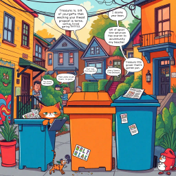 Whose Bin Is It Anyway? - Text-based game