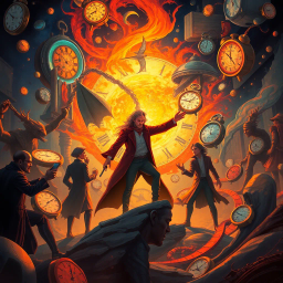 Chronochaos: Whose Time Is It Anyway? - Text-based game