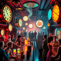 ChronoCocktail: Whose Time Is It Anyway? - Text-based game