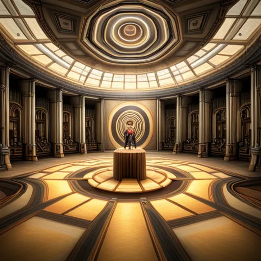 Spinning Glyphs