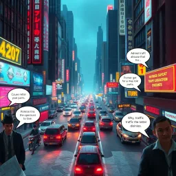 Concrete Jungle Chaos - Text-based game