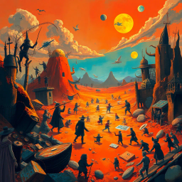 Chronicles of Chaos: Whose World Is It Anyway? - Text-based game