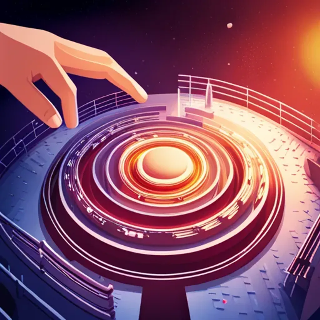 Spinning Glyphs