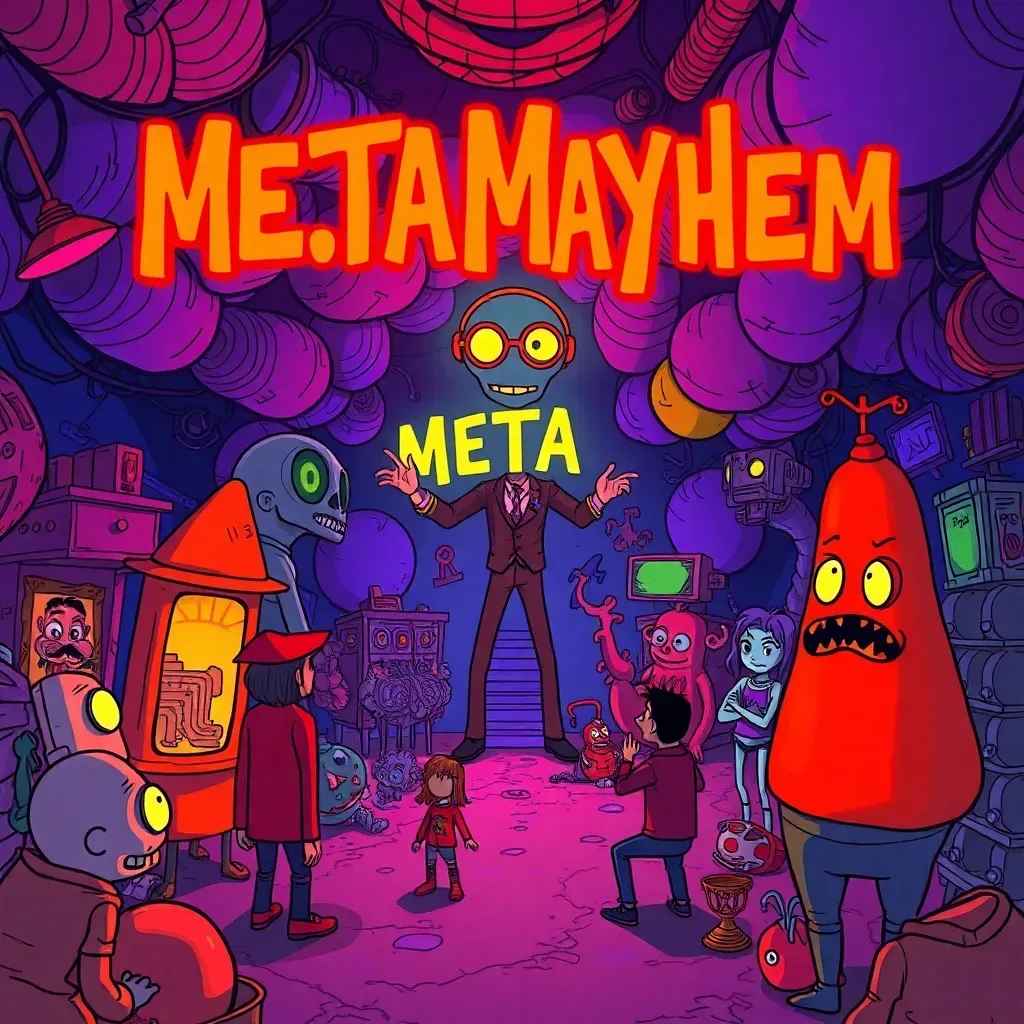 MetaMayhem: Whose Adventure Is It Anyway?