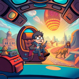 Chronochaos: Who's Time Is It Anyway? - Text-based game