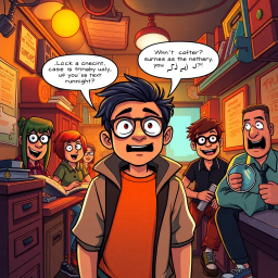 Who Stole My Snack? - Text-based game