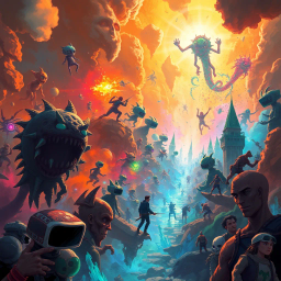 Spectrum Wars: Whose Dimension Is It Anyway? - Text-based game