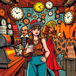 ChronoChaos: Whose Time Is It Anyway? - Text-based game