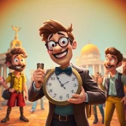 ChronoChaos: Who's Time Is It Anyway? - Text-based game