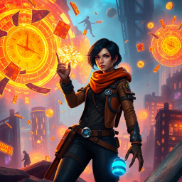 Time Manipulation Narrative text games