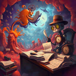 MetaMayhem: Whose Adventure Is It Anyway? - Text-based game