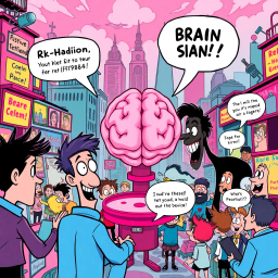 Mind Swap Madness - Text-based game