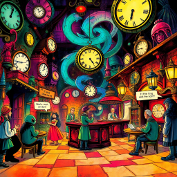 Chronochaos: Who's Time Is It Anyway? - Text-based game