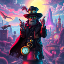 Chronochaos: Who's Time Is It Anyway? - Text-based game