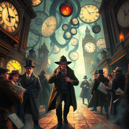 ChronoChums: Who's There? - Text-based game