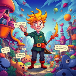 MetaQuest: Whose Adventure Is It Anyway? - Text-based game