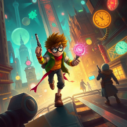 Chronochaos: Who's Time Is It Anyway? - Text-based game