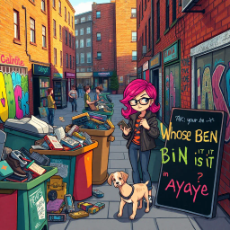 Whose Bin Is It Anyway? - Text-based game