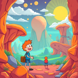 Metamayhem: Whose Adventure is it Anyway? - Text-based game