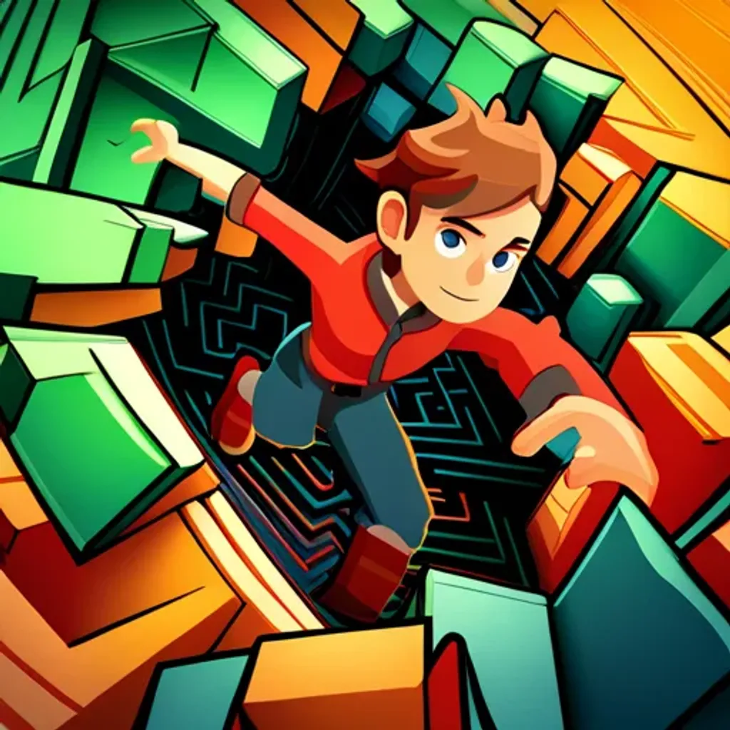 Spinning Cube Math Adventure