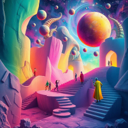 Spectrum Wars: Which Dimension Is It Anyway? - Text-based game