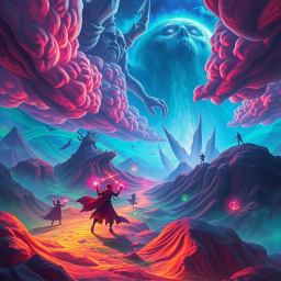 Dreamscape Duelists - Text-based game