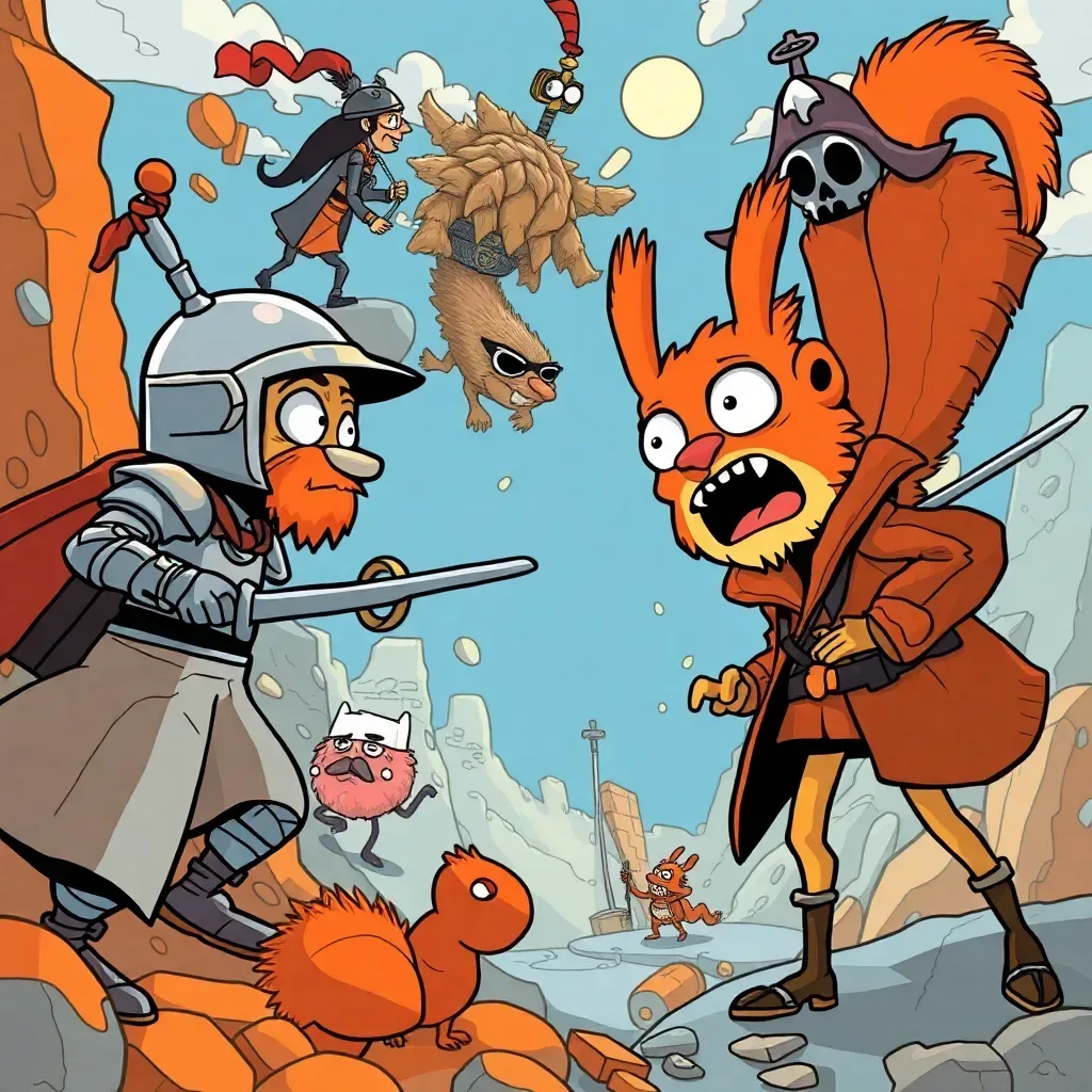 MetaMayhem: Whose Adventure is it Anyway?