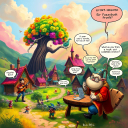 Whose Adventure Is It, Anyway? - Text-based game