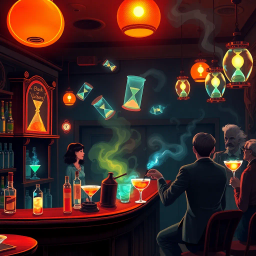 ChronoCocktail: Whose Time Is It Anyway? - Text-based game