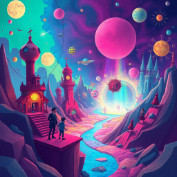 Spectrum Wars: Which Dimension Is It Anyway? - Text-based game