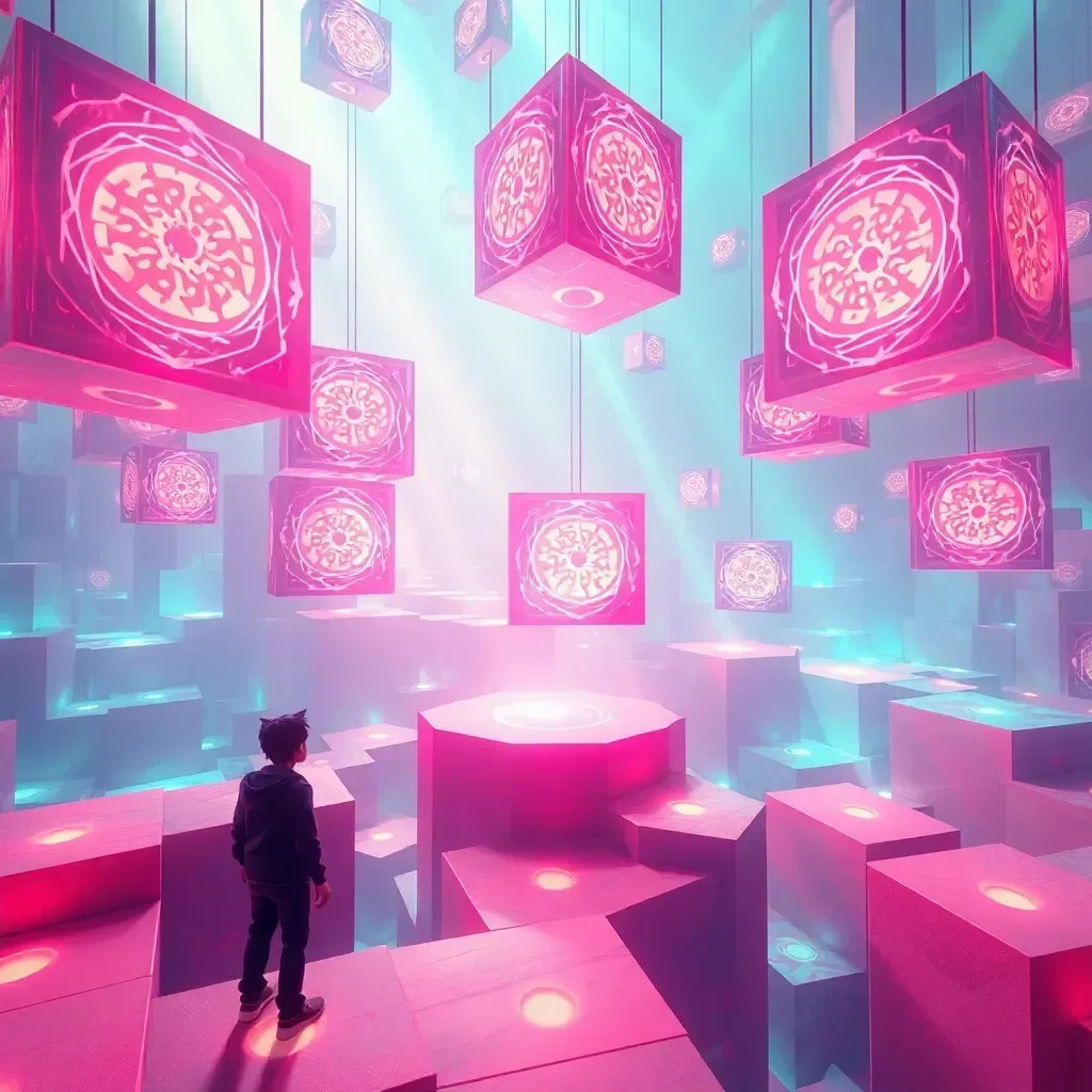 Spinning Glyphs