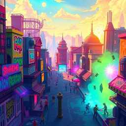 Spectrum Wars: Which Dimension Is It Anyway? - Text-based game