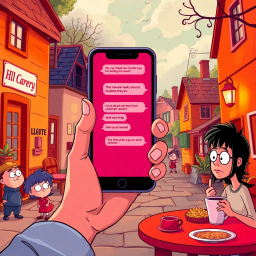 Hello? Who Dis? - Text-based game