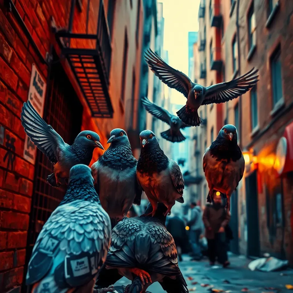 Pigeon Purge: A Fowl Conspiracy