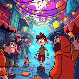 Metamayhem: Whose Adventure Is It Anyway? - Text-based game