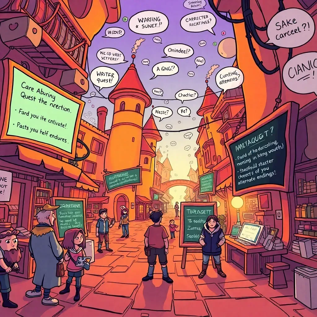 Questception: Whose Adventure Is It Anyway?