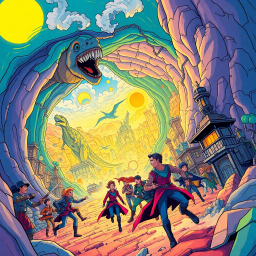 Time-Bending Interactive Fiction text games