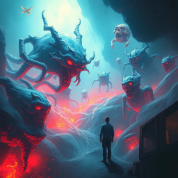 Whose Nightmare Is It Anyway? - Text-based game