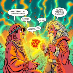 Chrono Chums: Whose Hello is it Anyway? - Text-based game