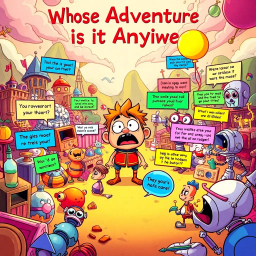 Whose Adventure is it Anyway? - Text-based game