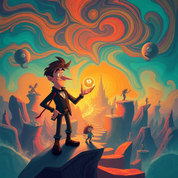 Ego Odyssey: Whose Adventure is it Anyway? - Text-based game