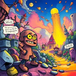 MetaMayhem: Whose Adventure Is It Anyway?