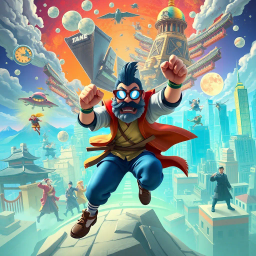 ChronoChase: Whose Time Is It Anyway? - Text-based game