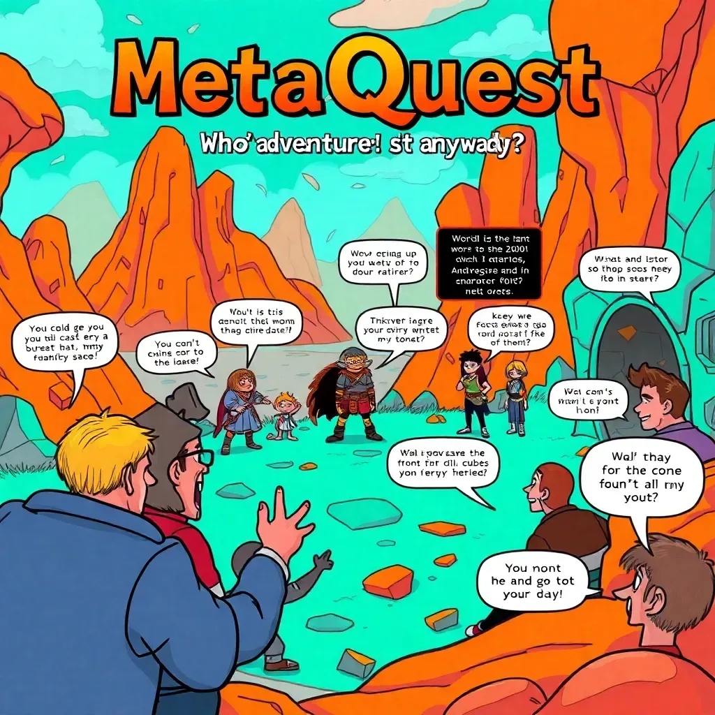 MetaQuest: Whose Adventure Is It Anyway?