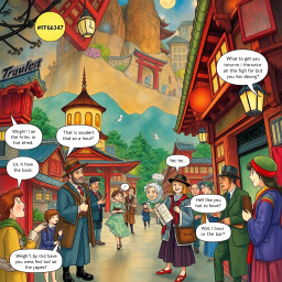 Chrono Chums: Whose Hello is It Anyway? - Text-based game