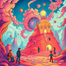 The Paradoxical Chronicles: Whose Quest Is It Anyway? - Text-based game